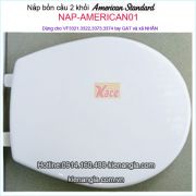 Nắp bồn cầu American chính hãng NAP-AMERICAN01