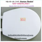 Nắp bồn cầu American chính hãng NAP-AMERICAN01