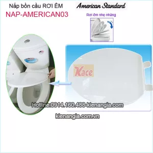 Nắp rơi êm bồn cầu American chính hãng NAP-AMERICAN03