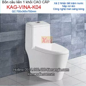 Bệt két liền giá rẻ men sáng bóng KAG-VINA-K04