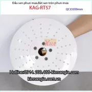 Đầu sen phun mưa tròn,bát phun mưa KAG-RT57