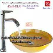 Vòi ống trúc cao 30cm,vòi lạnh inox 304 bóng KAG-KL51