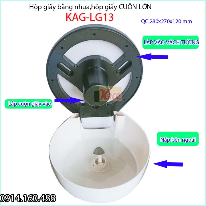 KAG-LG13-Hop-giay-cuon-lon-bang-nhua-mau-trang-KAG-LG13-4