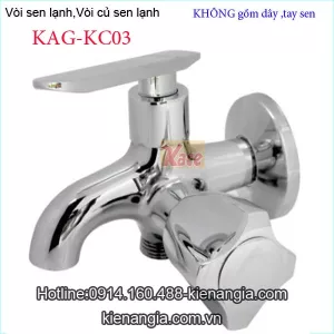 Vòi sen tắm lạnh gia đình giá rẻ KAG-KC03
