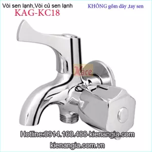 Vòi sen tắm thân vuông đẹp KAG-KC18
