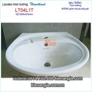 Chậu Lavabo treo tường Thiên Thanh KAG-LT04