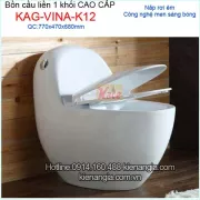 Bồn cầu quả trứng 1 khối KAG-VINA-K12