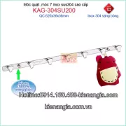 Móc quạt inox sus304,móc 7 Tovashu KAG-304SU200