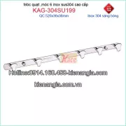 Móc quạt inox sus304,móc 6 Tovashu KAG-304SU199