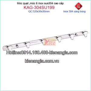 Móc quạt inox sus304,móc 6 Tovashu KAG-304SU199