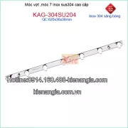 Móc Tovashu 7 inox sus304,móc vợt KAG-304SU204