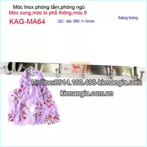 Móc áo 6,móc vât dụng đầu bi tròn giá rẻ KAG-MA64