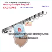 Móc áo 7,móc vât dụng đầu bi tròn giá rẻ KAG-MA65