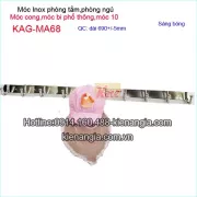 Móc áo 10,móc vât dụng đầu bi tròn giá rẻ KAG-MA68