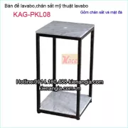Bàn vuông,kệ sắt mỹ thuật,chân đỡ lavabo KAG-PKL08