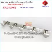 Móc áo trái tim ,móc 5 inox sus304 bóng KAG-MA69