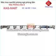 Móc áo rồng,móc 9 inox 304 bóng  KAG-MA87
