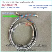 Dây xịt vệ sinh chịu áp lực dài 1200 KAG-DXAL121