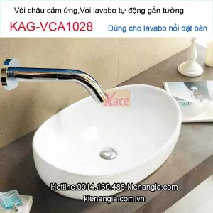 KM2025 Vòi cảm ứng âm tường KAG-VCA1028 gắn âm tường