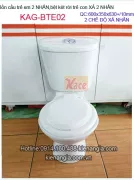 Bồn cầu trẻ em 2 nhấn KAG-BTE02