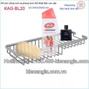 Khay lưới xà phòng inox Nhật Bản KAG-BL20