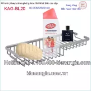 Khay lưới xà phòng inox Nhật Bản KAG-BL20