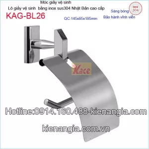Móc giấy bằng inox sus304 Nhật Bản KAG-BL26