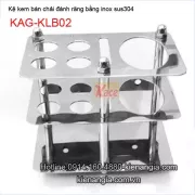 Kệ bàn chải Inox phòng tắm KAG-KLB02