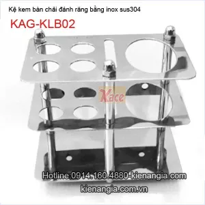 Kệ bàn chải Inox phòng tắm KAG-KLB02