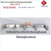 Móc I5,móc đinh 5 bằng inox 304 bóng KAG-MA94