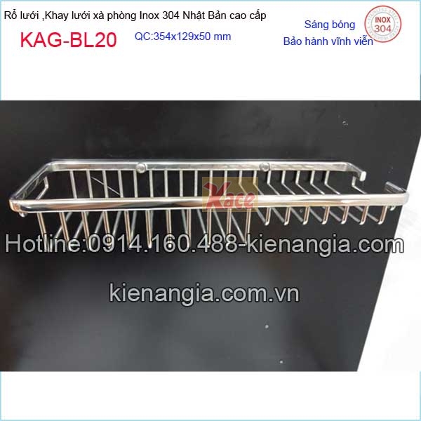 KAG-BL20-Khay-ro-luoi-xa-phong-inox-sus304-Nhat-Ban-KAG-BL20-3