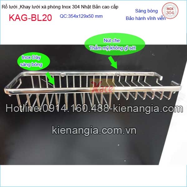 KAG-BL20-Khay-ro-luoi-xa-phong-inox-sus304-Nhat-Ban-KAG-BL20-10