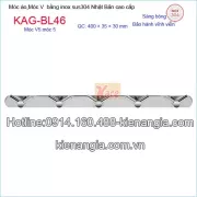 Móc V5,móc áo inox 304 Nhật bản KAG-BL46