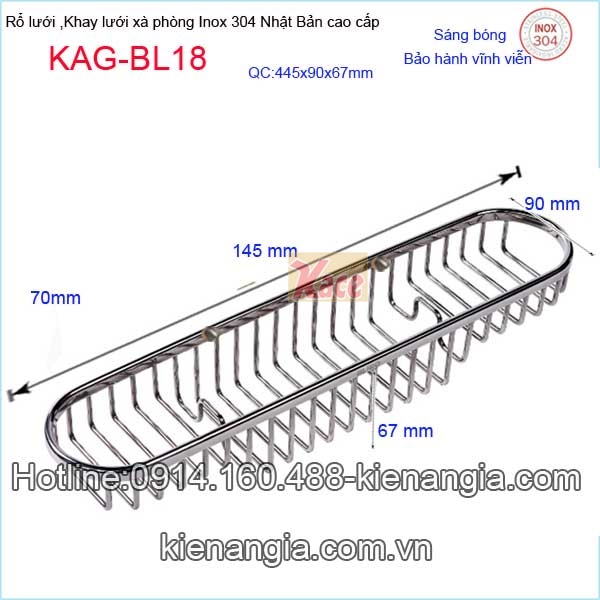 KAG-BL18-Khay-luoi-xa-phong-inox-sus304-Nhat-Ban-KAG-BL18-TSKT