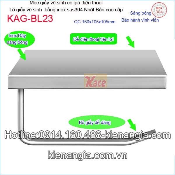 KAG-BL23-Moc-giay-co-gia-de-dien-thoai-inox-sus304-Nhat-Ban-Bliro-KAG-BL23-3