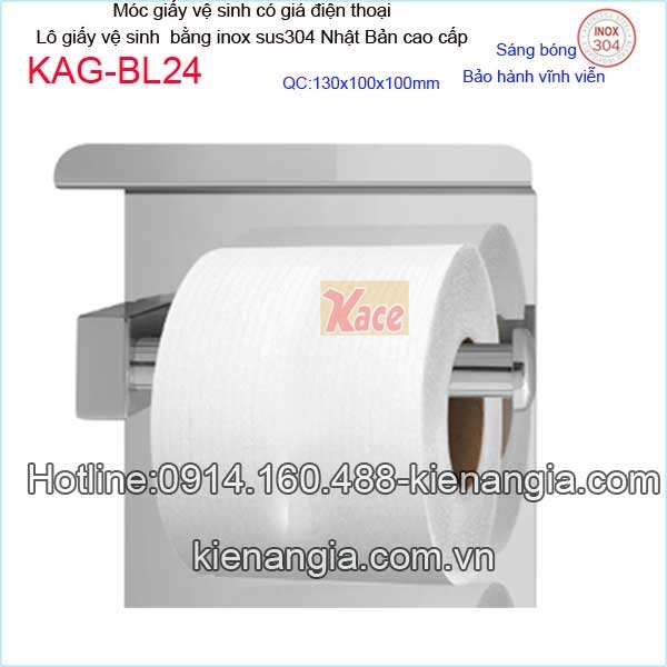 KAG-BL24-Lo-giay-ve-sinh-da-nang-inox-sus304-Nhat-Ban-Bliro-KAG-BL24-1