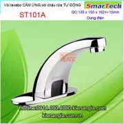Vòi cảm ứng tự động dùng điện và pin Smartech ST101AT101A