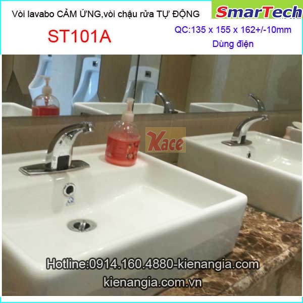 Voi-lavabo-cam-ung-voi-chau-rua-tu-dong-dung-dien-SMARTTECH-ST101A-2