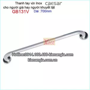 Thanh tay vịn inox phòng tắm Caesar-GB131V