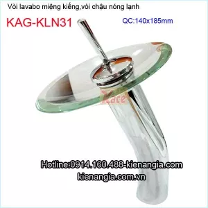 Vòi lavabo nóng lạnh miệng kiếng KAG-KLN31