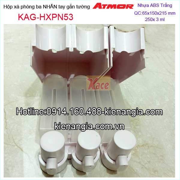 KAG-HXPN53-Binh-xa-phong-ba-nhan-tay-trang-gan-tuong-ATMOR-KAG-HXPN53