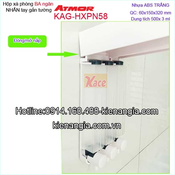 KAG-HXPN58-Hop-xa-phong-nuoc-3-hoc-gan-tuong-nhan-tay-Trang-500-ATMOR-KAG-HXPN58-6