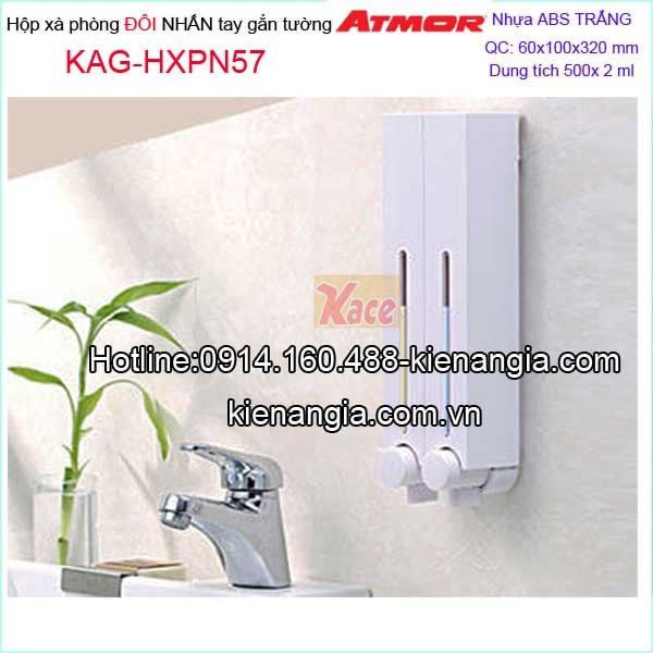 KAG-HXPN57-Hop-xa-phong-ĐOI-gan-tuong-nhan-tay-TRANG-500-ATMOR-KAG-HXPN57