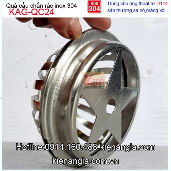 Qua-cau-chan-rac-san-thuong-Inox-304-D114-KAG-QC24-2