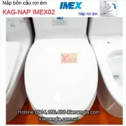 Nắp rơi êm bồn cầu liền khối IMAX-Việt Nhật KAG-NAP-IMEX02