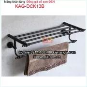 Máng khăn tầng bồn tắm đồng giả cổ đen KAG-DCK13B