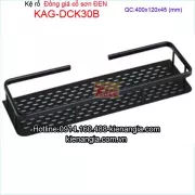 Kệ rổ phòng tắm đồng giả cổ đen KAG-DCK30B