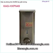 Hộp xà phòng nhấn đồng giả cổ KAG-HXPN49