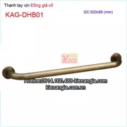 Thanh tay vịn đồng giả cổ KAG-DHB01