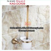 Cọ vệ sinh cổ điển màu vàng đồng KAG-DCK09